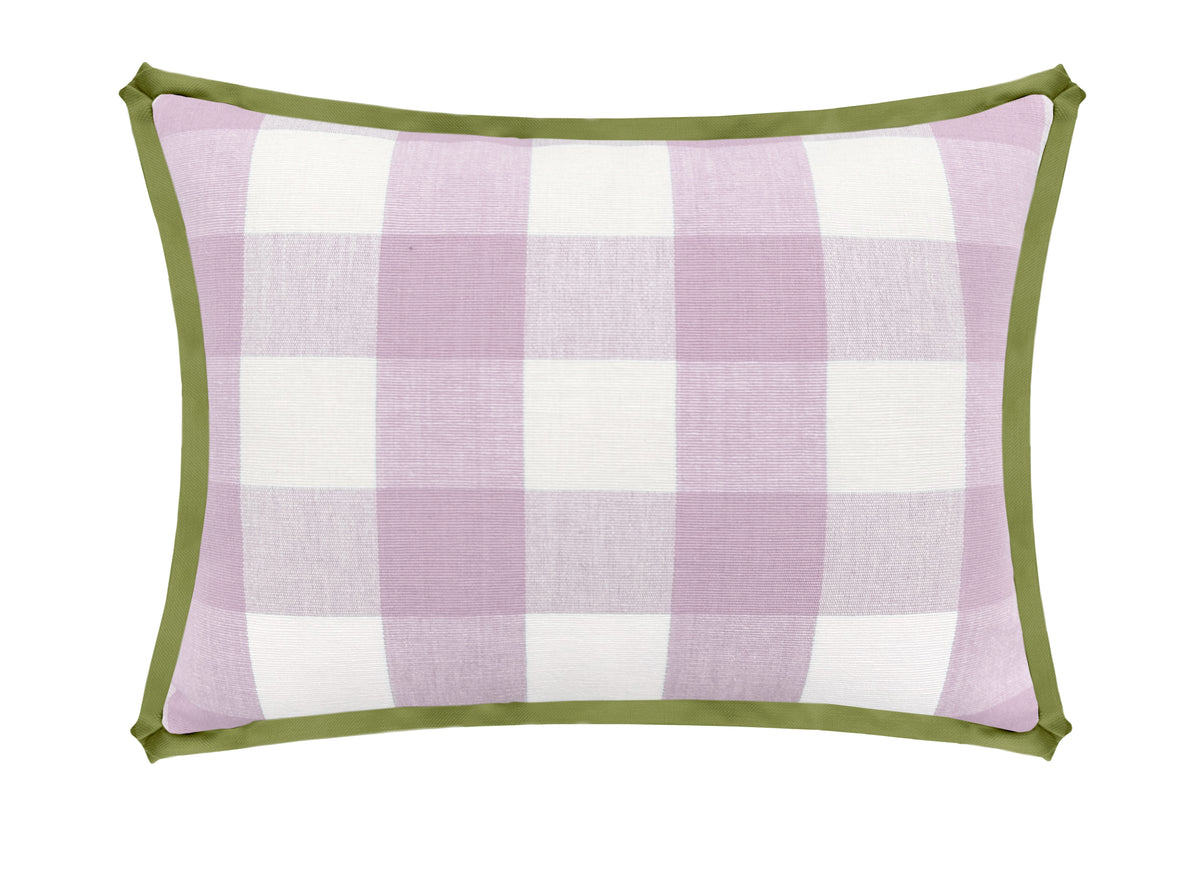THE MINI :: CHARLESTON CHECK // LAVENDER