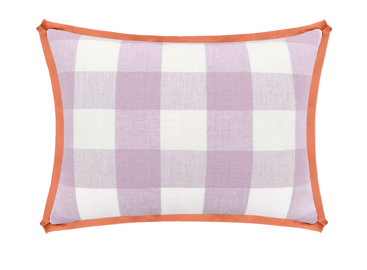 THE MINI :: CHARLESTON CHECK // LAVENDER