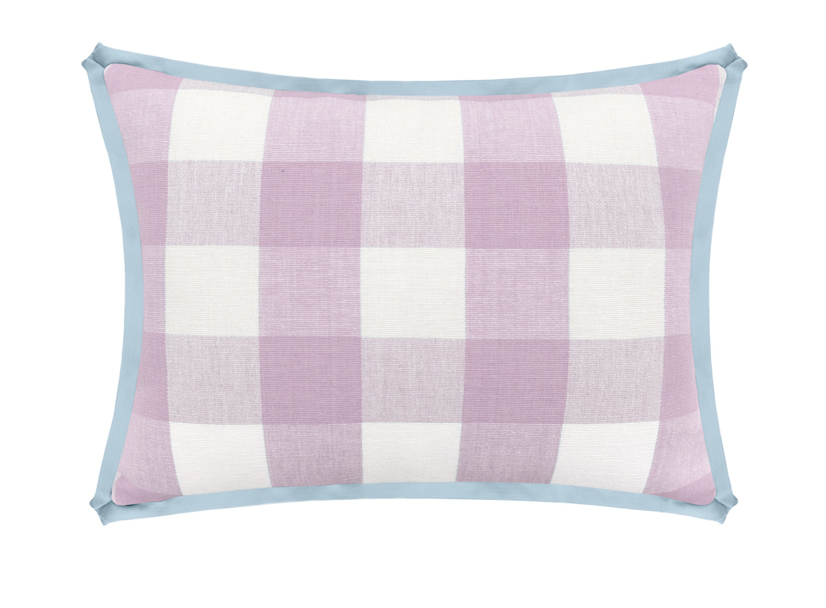 THE MINI :: CHARLESTON CHECK // LAVENDER