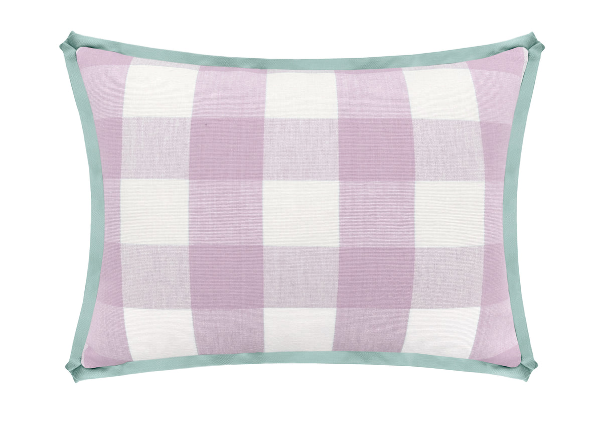 THE MINI :: CHARLESTON CHECK // LAVENDER