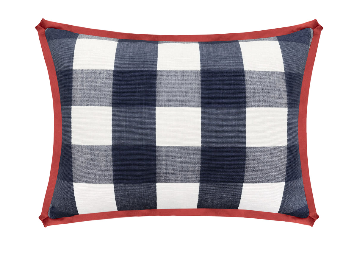 THE MINI :: CHARLESTON CHECK // NAVY BLUE