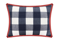 THE MINI :: CHARLESTON CHECK // NAVY BLUE