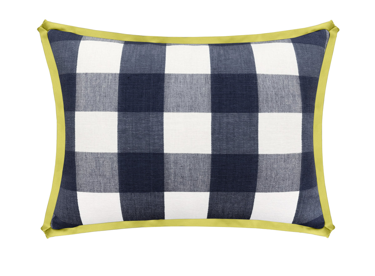THE MINI :: CHARLESTON CHECK // NAVY BLUE