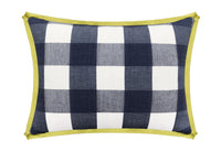 THE MINI :: CHARLESTON CHECK // NAVY BLUE