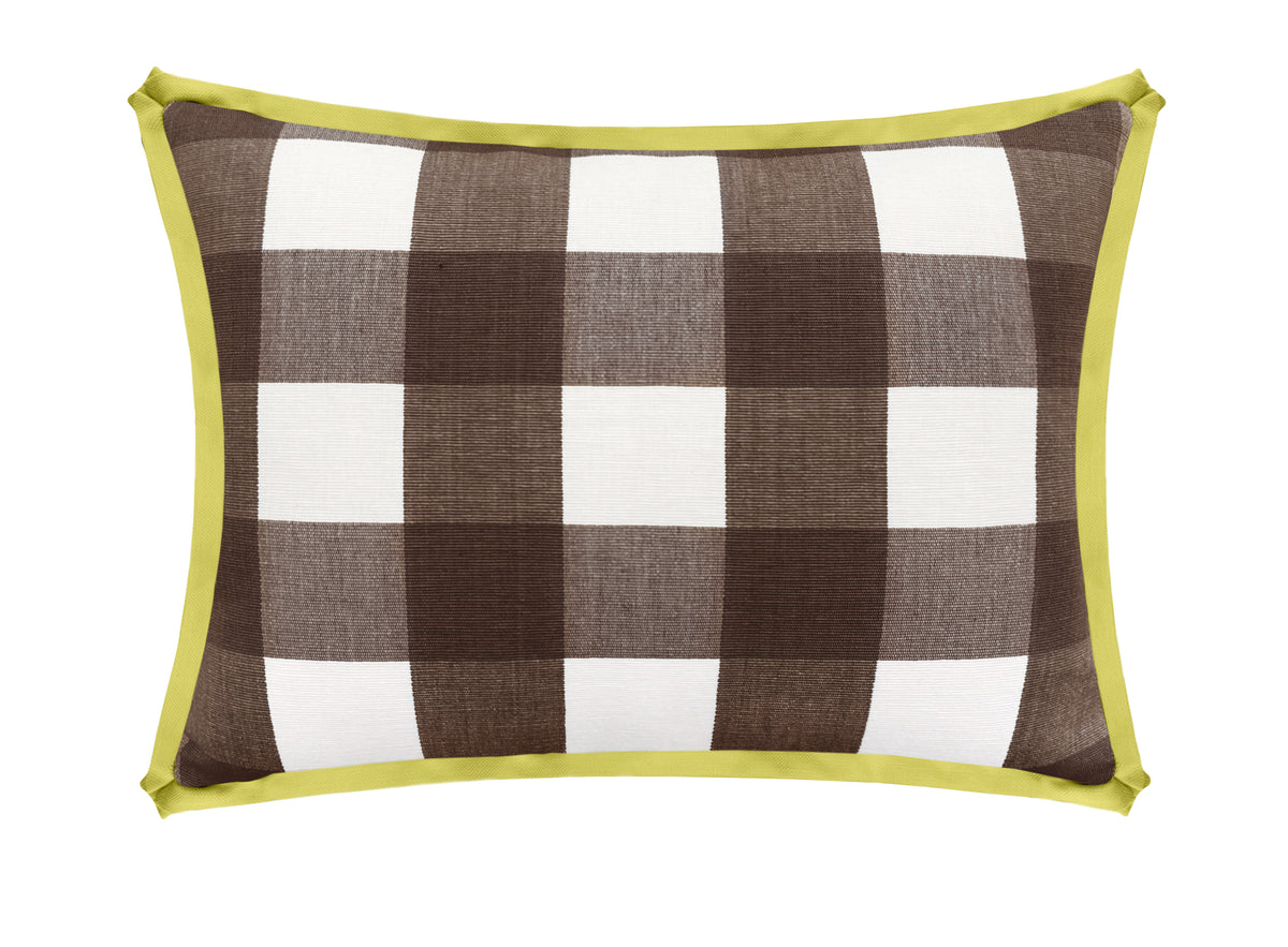 THE MINI :: CHARLESTON CHECK // CHOCOLATE