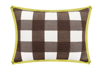 THE MINI :: CHARLESTON CHECK // CHOCOLATE