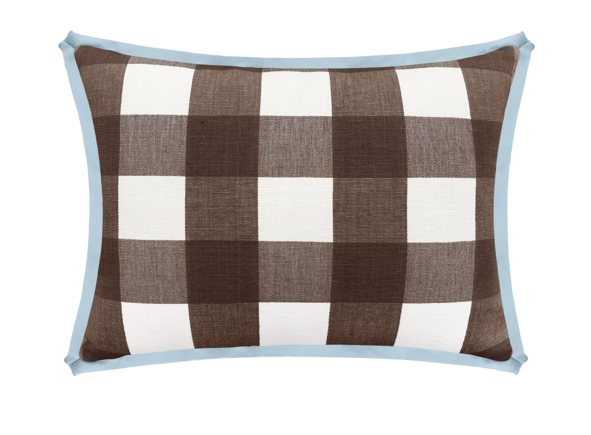 THE MINI :: CHARLESTON CHECK // CHOCOLATE