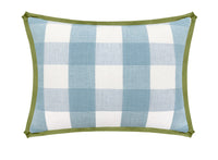 THE MINI :: CHARLESTON CHECK // POWDER BLUE