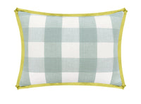 THE MINI :: CHARLESTON CHECK // SPA BLUE