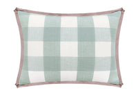 THE MINI :: CHARLESTON CHECK // SPA BLUE