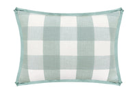 THE MINI :: CHARLESTON CHECK // SPA BLUE