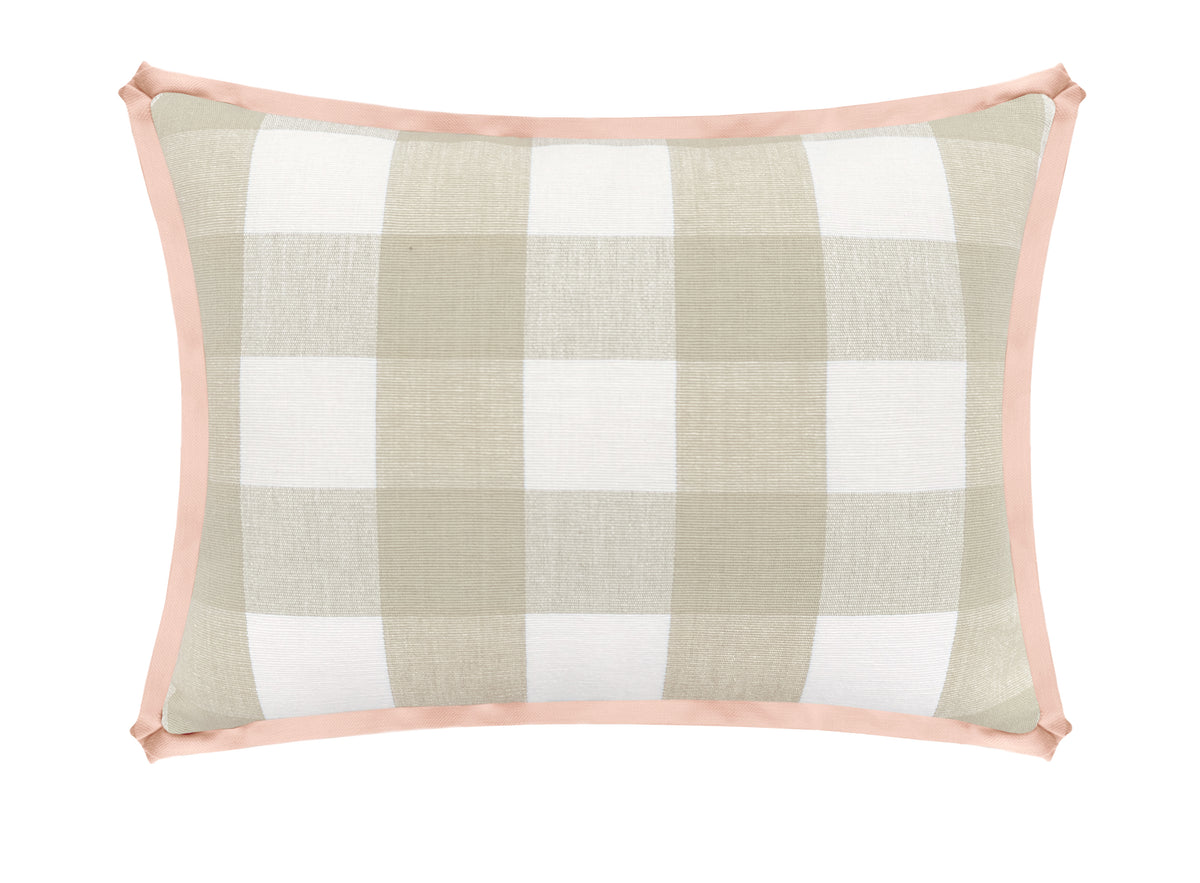 THE MINI :: CHARLESTON CHECK // STONE