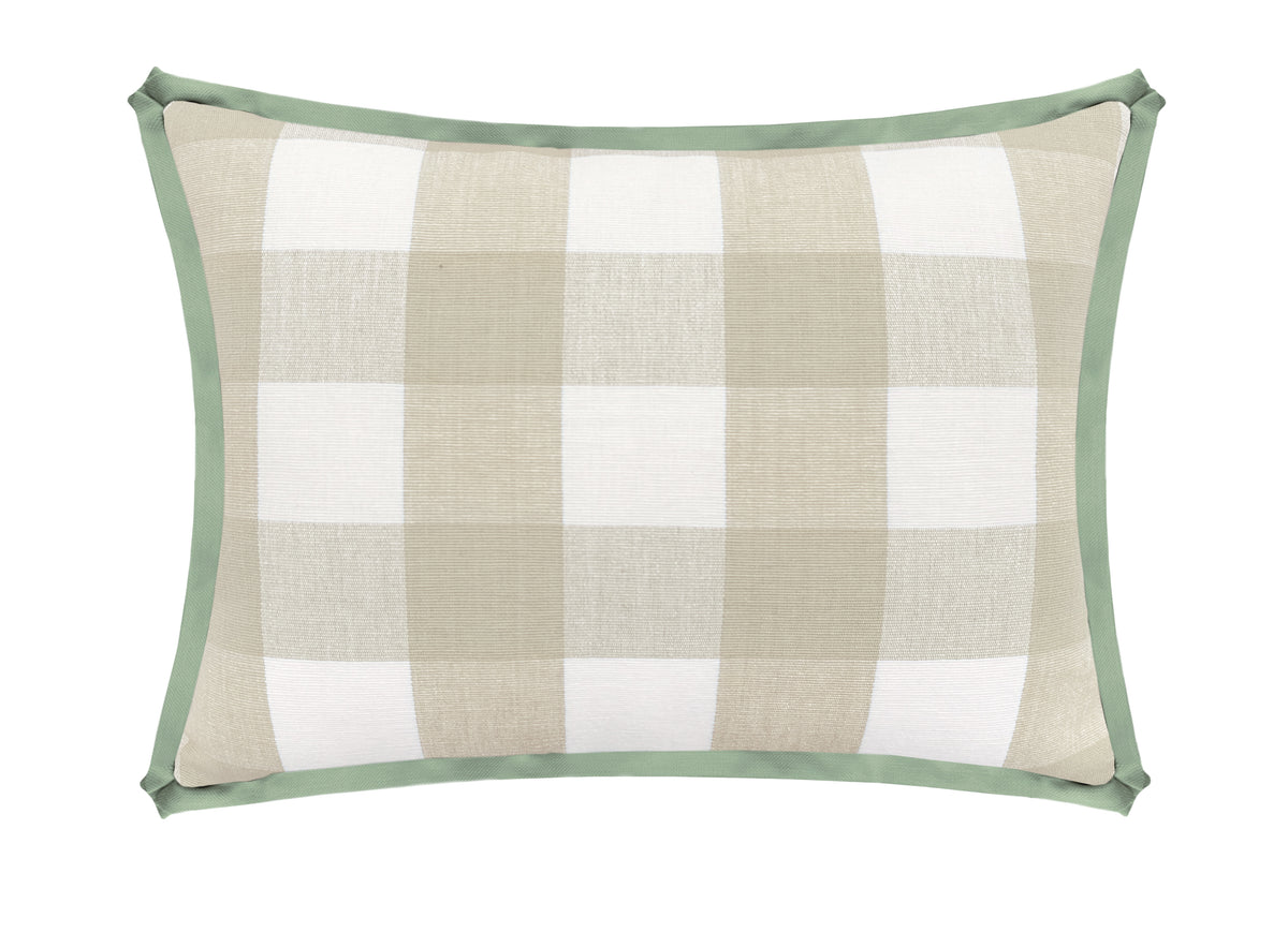 THE MINI :: CHARLESTON CHECK // STONE