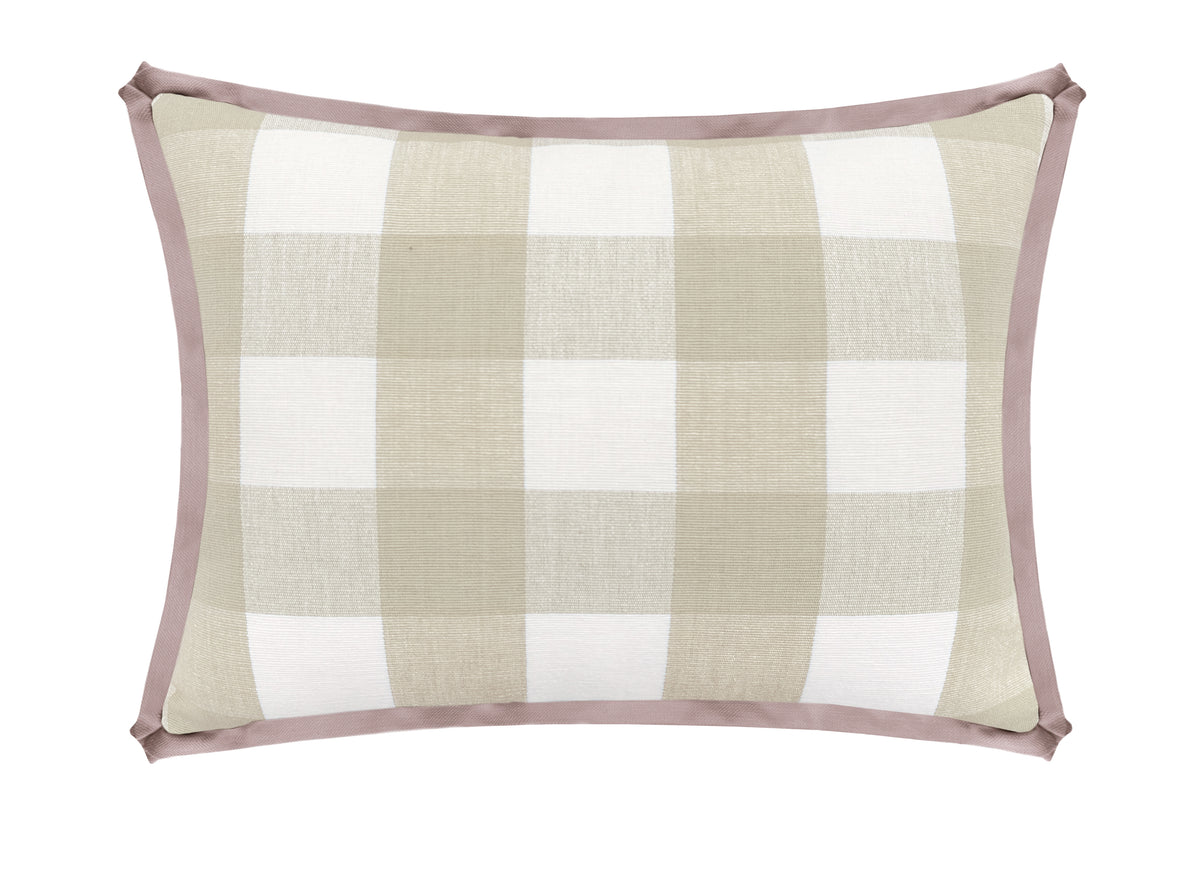 THE MINI :: CHARLESTON CHECK // STONE