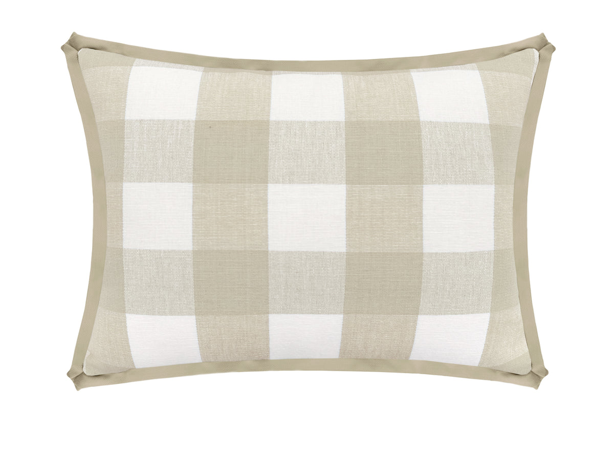 THE MINI :: CHARLESTON CHECK // STONE