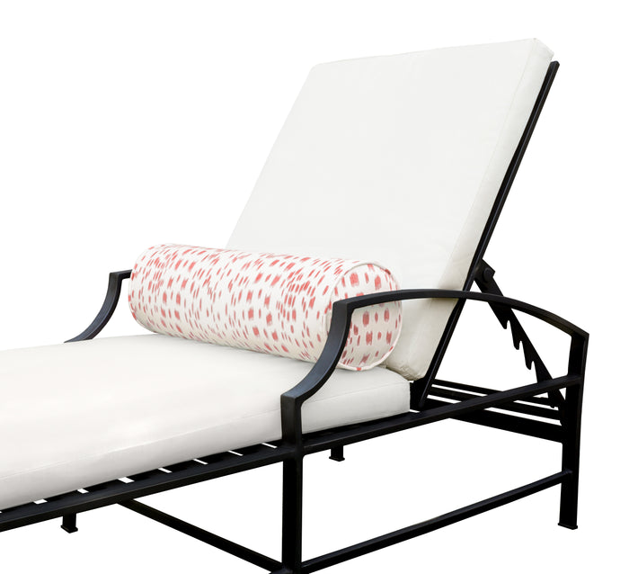 OUTDOOR BOLSTER : LES TOUCHES // PINK | BRUNSCHWIG & FILS