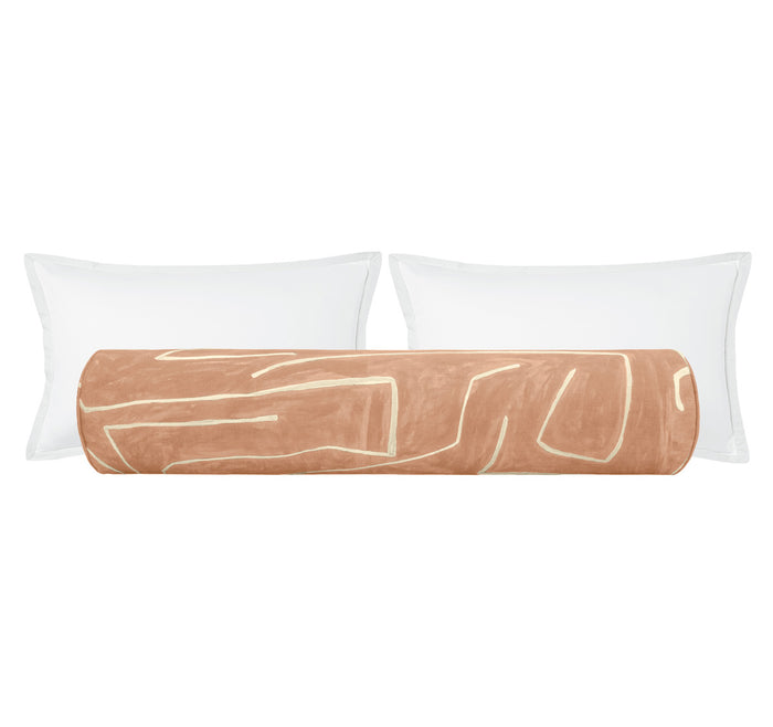 THE BOLSTER :: GRAFFITO // SALMON + CREAM | KELLY WEARSTLER