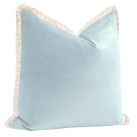 SOCIETY VELVET // SOFT BLUE + FRINGE