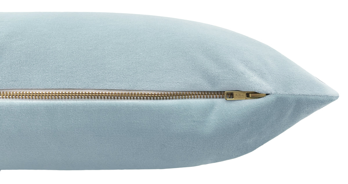 THE XL LUMBAR :: SOCIETY VELVET // SOFT BLUE