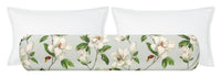 FINAL SALE : THE BOLSTER :: MAGNOLIA PRINT // DOVE GREY
