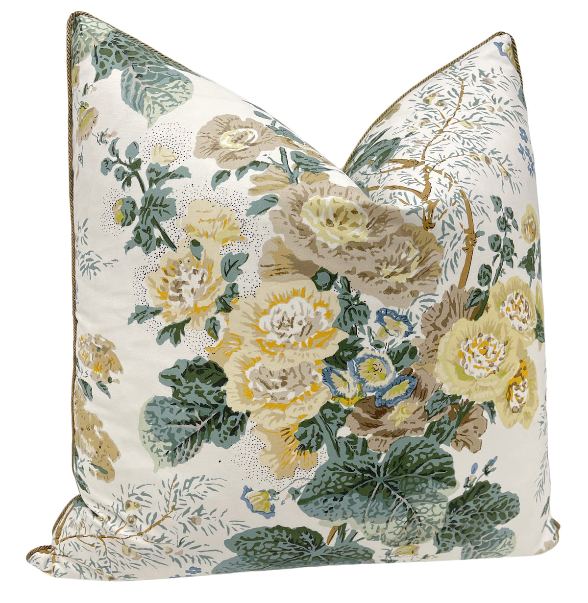 ALTHEA // CITRON WITH BRASS CORDING | LEE JOFA