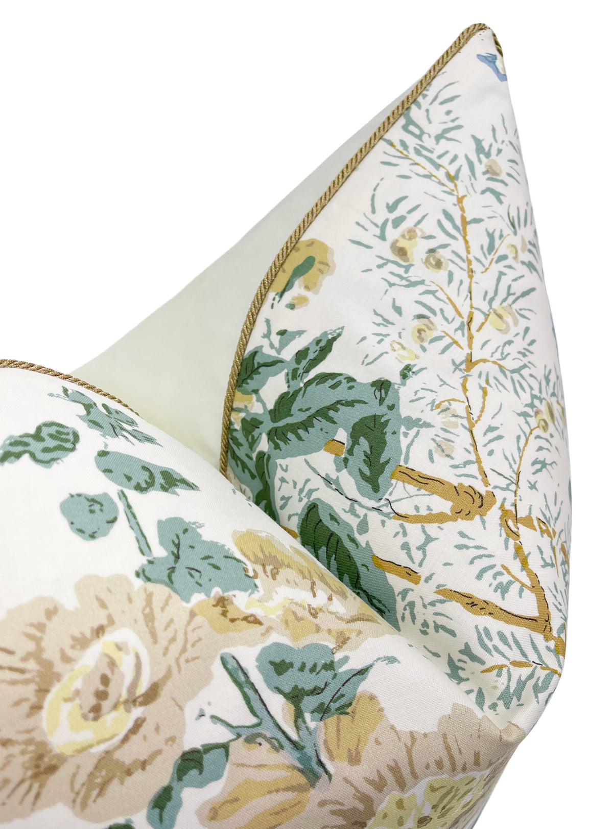 ALTHEA // CITRON WITH BRASS CORDING | LEE JOFA
