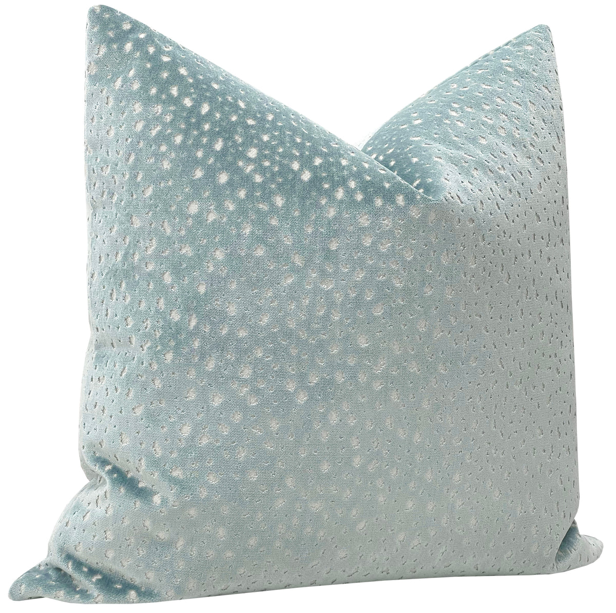 ANTELOPE CUT VELVET // CERULEAN BLUE