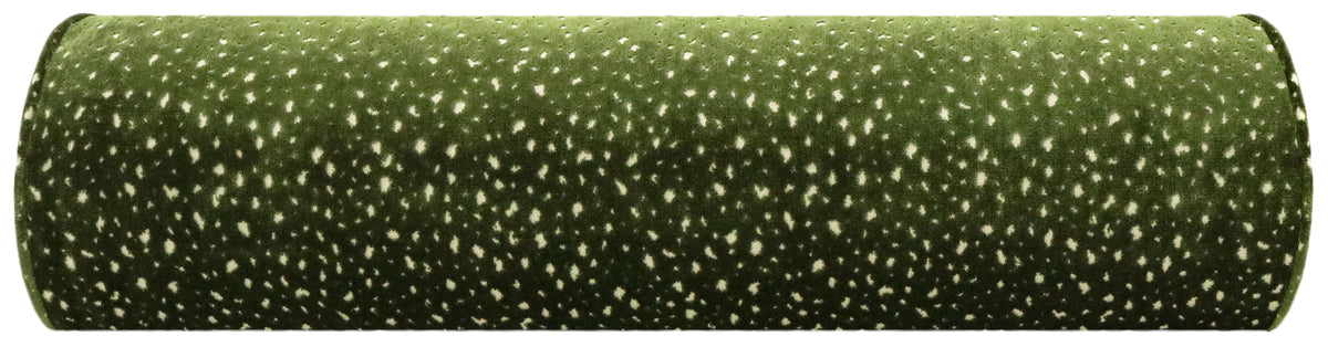 THE BOLSTER :: ANTELOPE CUT VELVET // OLIVE