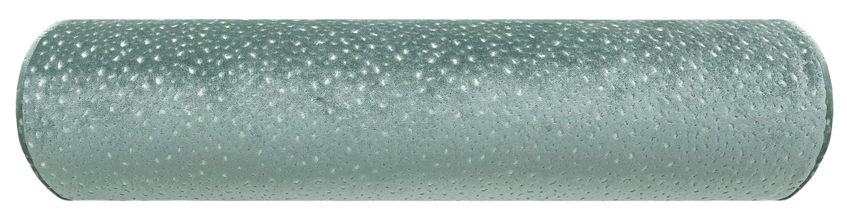 THE BOLSTER :: ANTELOPE CUT VELVET // TURKISH BLUE