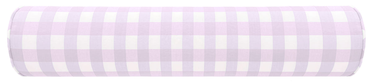 THE BOLSTER :: CHARLESTON CHECK // LAVENDER