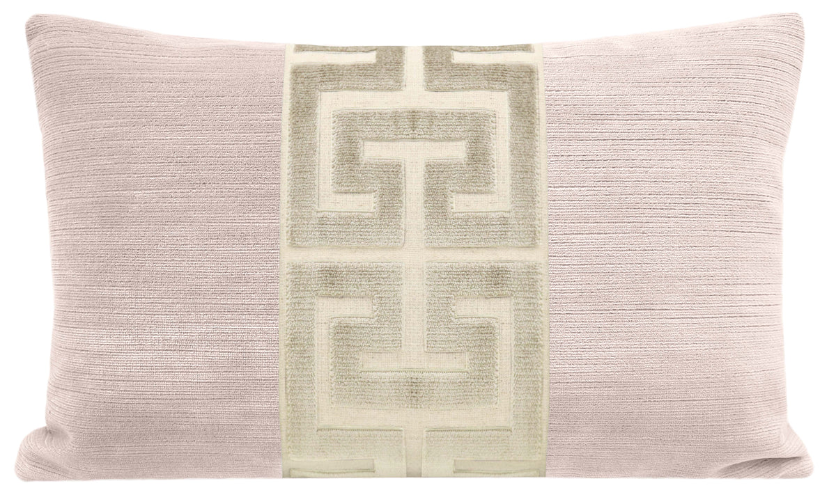 THE LITTLE LUMBAR :: STRIE VELVET // BALLET + CASHMERE GREEK TRIM