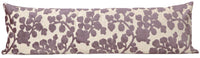 THE XL LUMBAR :: BLOSSOM CUT VELVET // SMOKEY AMETHYST