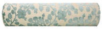 THE BOLSTER :: BLOSSOM CUT VELVET // SPA BLUE