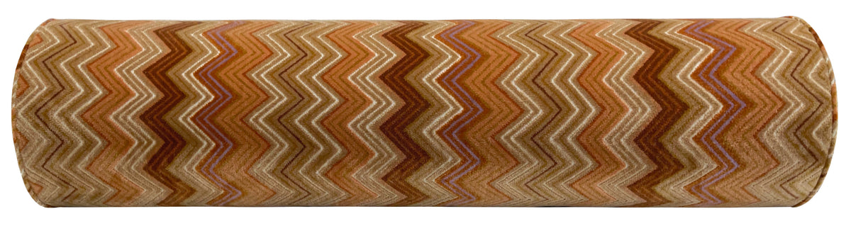 THE BOLSTER :: CAPRIO CUT VELVET // AMBER