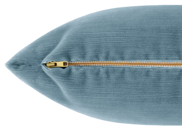 THE XL LUMBAR :: STRIE VELVET // CHAMBRAY