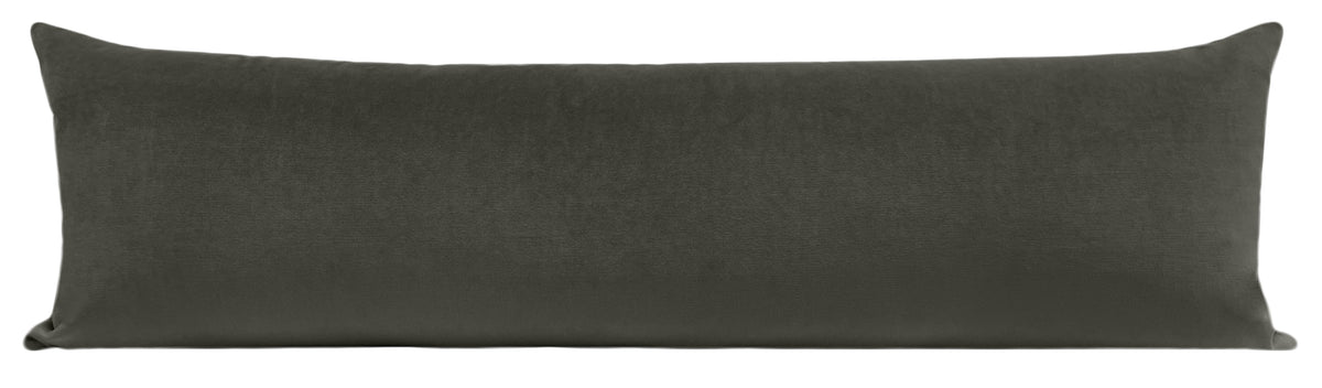 THE XL LUMBAR :: SOCIETY VELVET // CHARCOAL