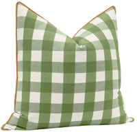 OCS X LDC | CHARLESTON CHECK // CLOVER WITH CLASSIC LINEN // PERSIMMON