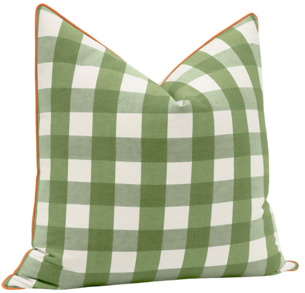 OCS X LDC | CHARLESTON CHECK // CLOVER WITH CLASSIC LINEN // PERSIMMON