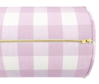 THE BOLSTER :: CHARLESTON CHECK // LAVENDER