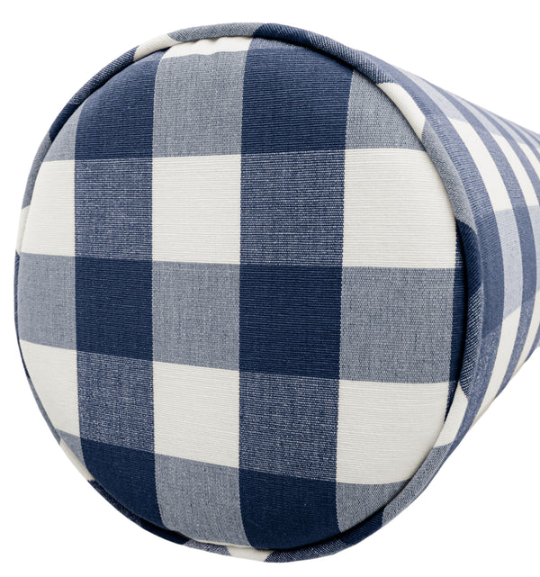 THE BOLSTER :: CHARLESTON CHECK // NAVY BLUE