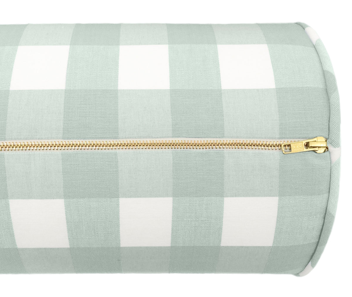 THE BOLSTER :: CHARLESTON CHECK // SPA BLUE