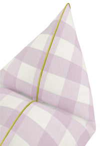 OCS X LDC | CHARLESTON CHECK // LAVENDER WITH CLASSIC LINEN // CHARTREUSE