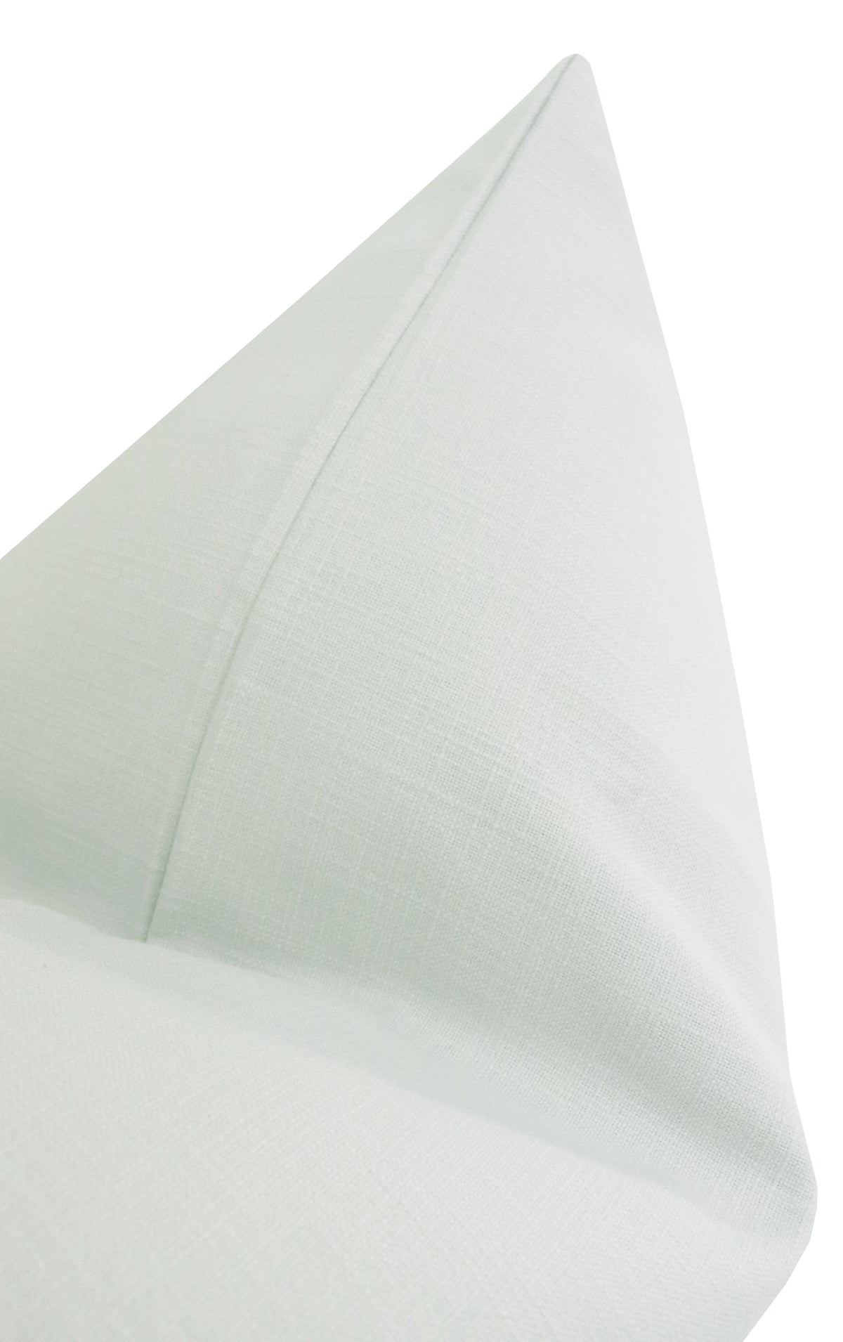 FINAL SALE : 20" X 20" CLASSIC LINEN // SEAGLASS PILLOW COVER