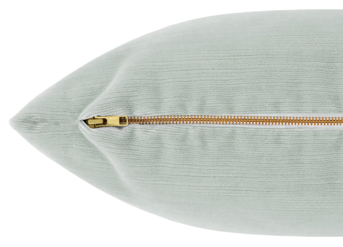 THE XL LUMBAR :: STRIE VELVET // CLOUD