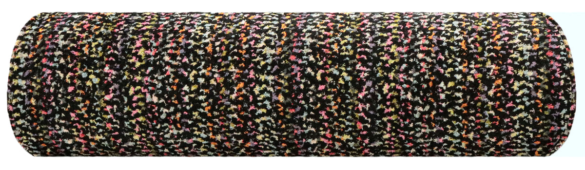 THE BOLSTER :: CONFETTI CUT VELVET // NOIR