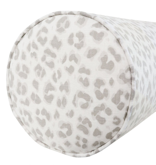 THE BOLSTER :: COUGAR LINEN PRINT // STONE