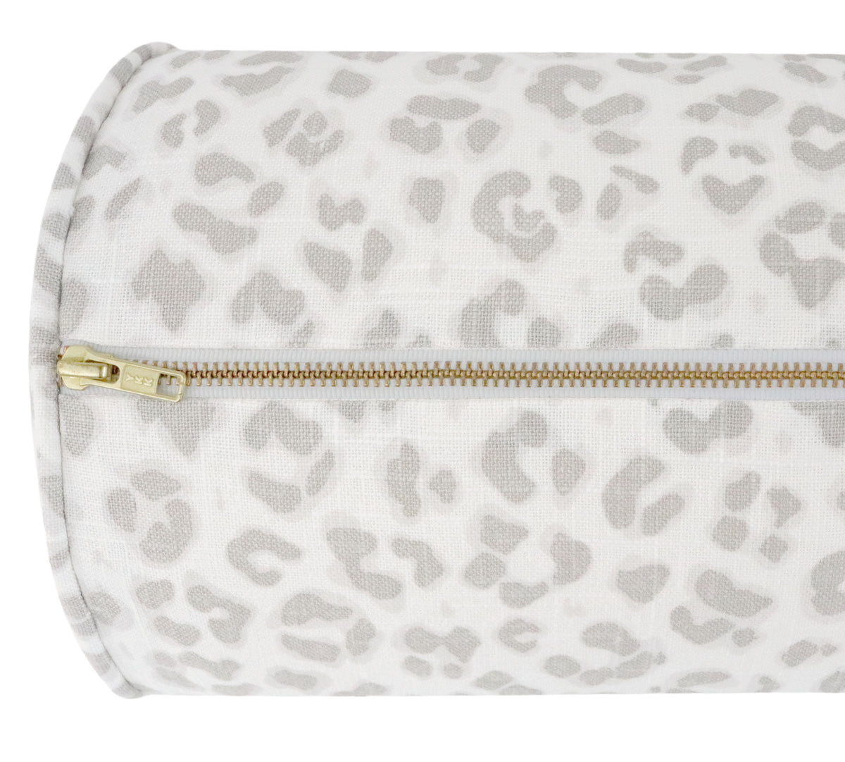 THE BOLSTER :: COUGAR LINEN PRINT // STONE