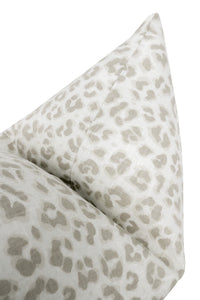 COUGAR LINEN PRINT // STONE