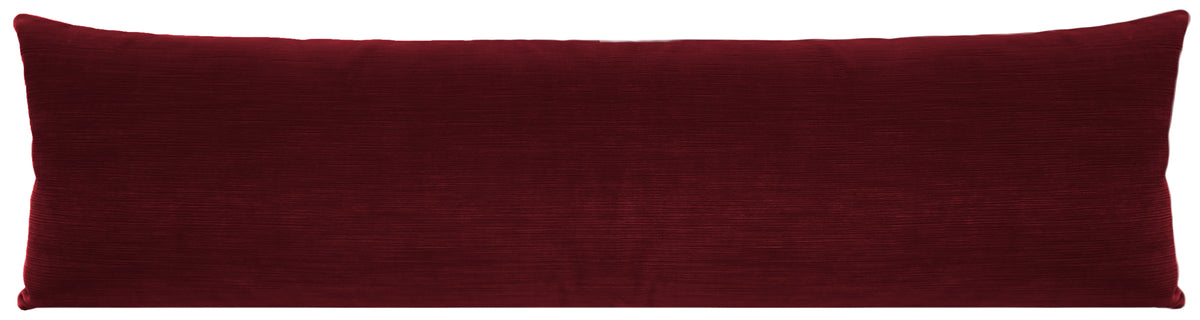 THE XL LUMBAR :: STRIE VELVET // CURRANT