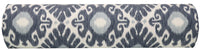 THE BOLSTER :: EAST HAMPTON IKAT // PRUSSIAN BLUE